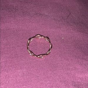 Tiffany’s rose gold ring